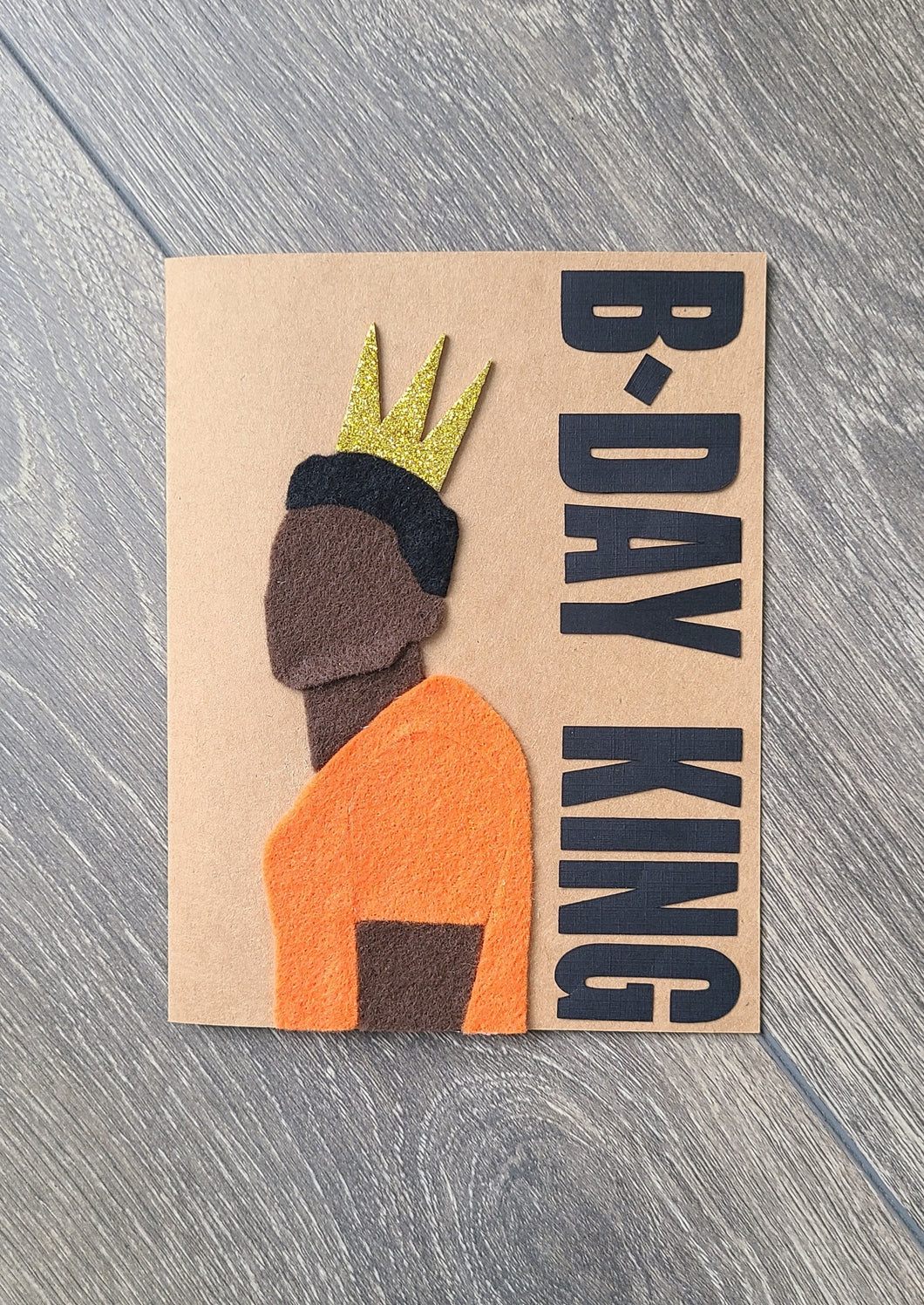 Birthday Card - B-Day King