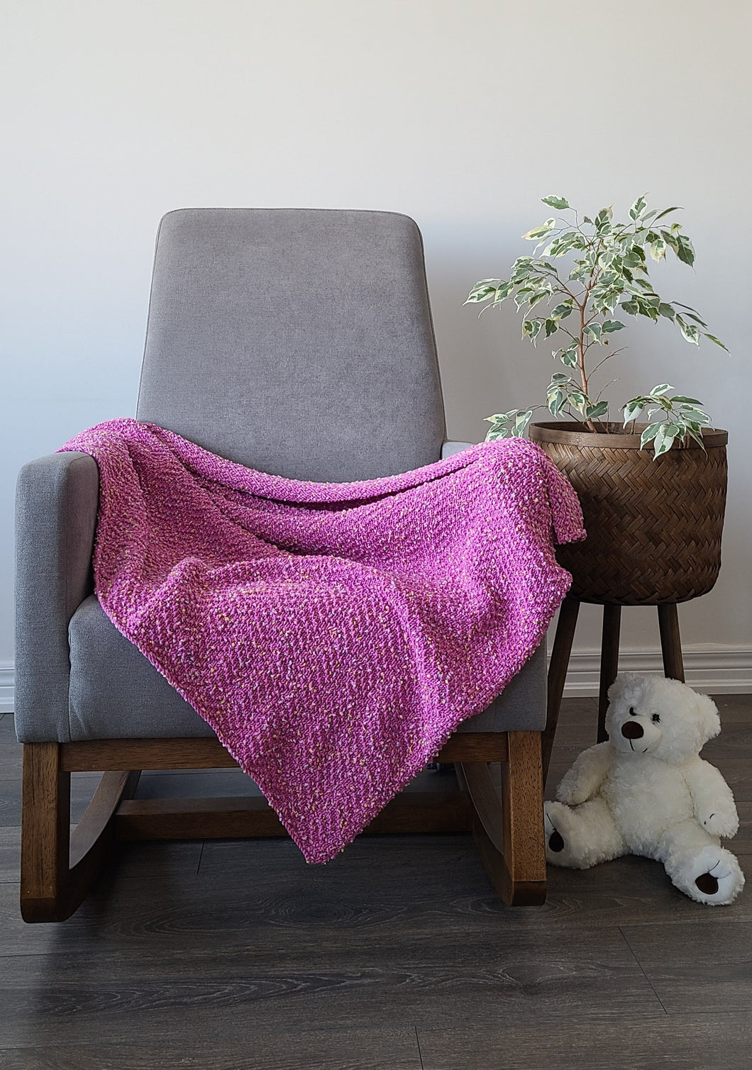 CHERRY BLOSSOM – Baby Blanket