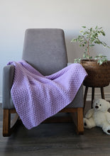 Load image into Gallery viewer, LILAC DIAMONDS – Baby Blanket
