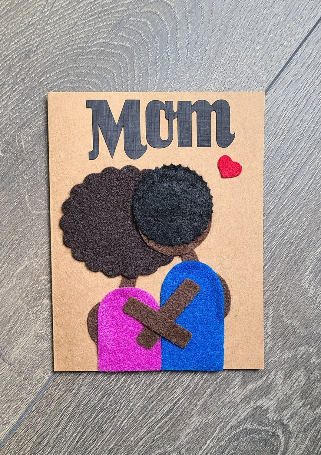 Mother's Day Card - Mom (Mother and Male Child)