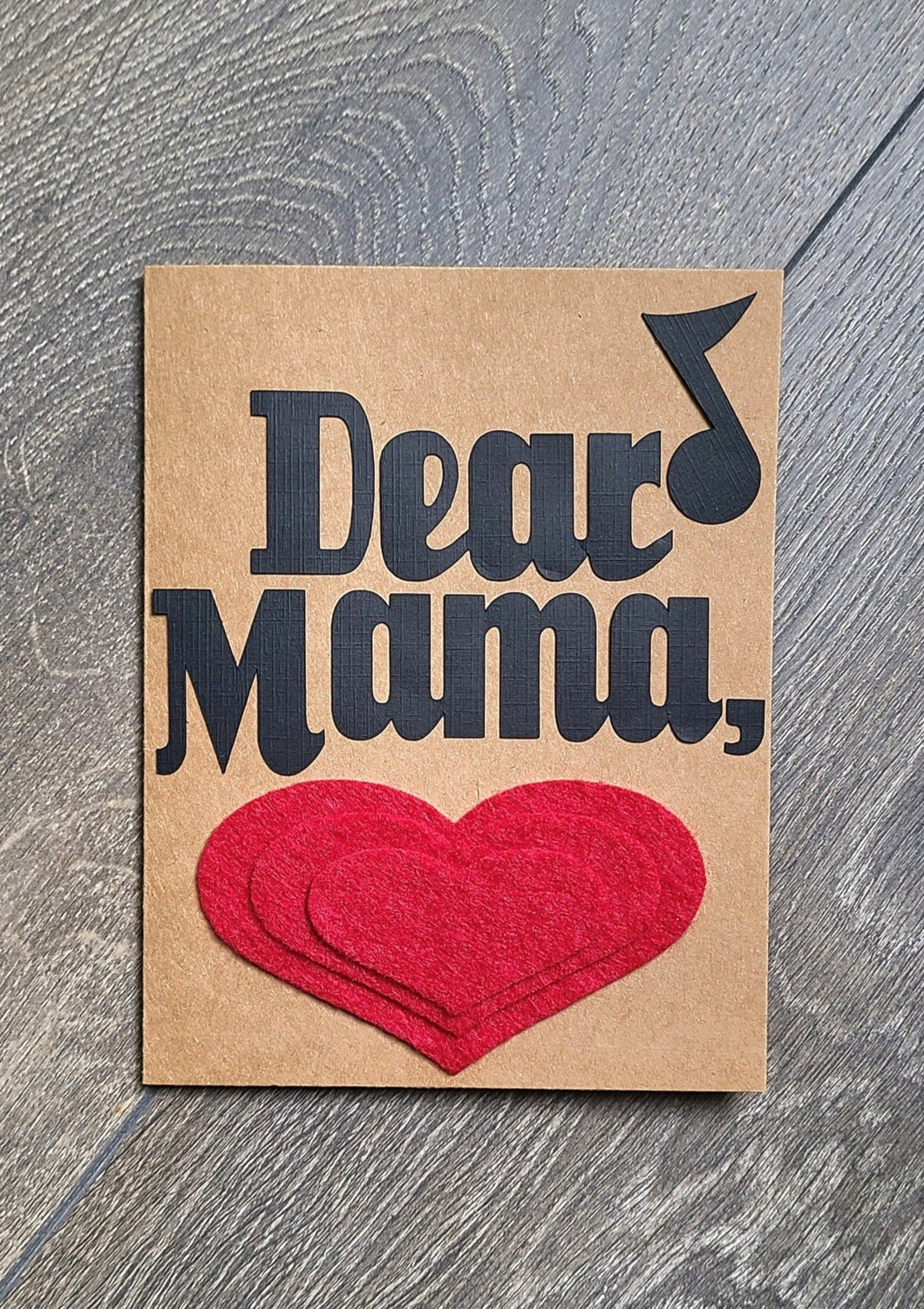 Mother's Day Card - Dear Mama