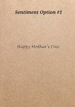 Load image into Gallery viewer, Mother&#39;s Day Card - Mom (Mother and Male Child)
