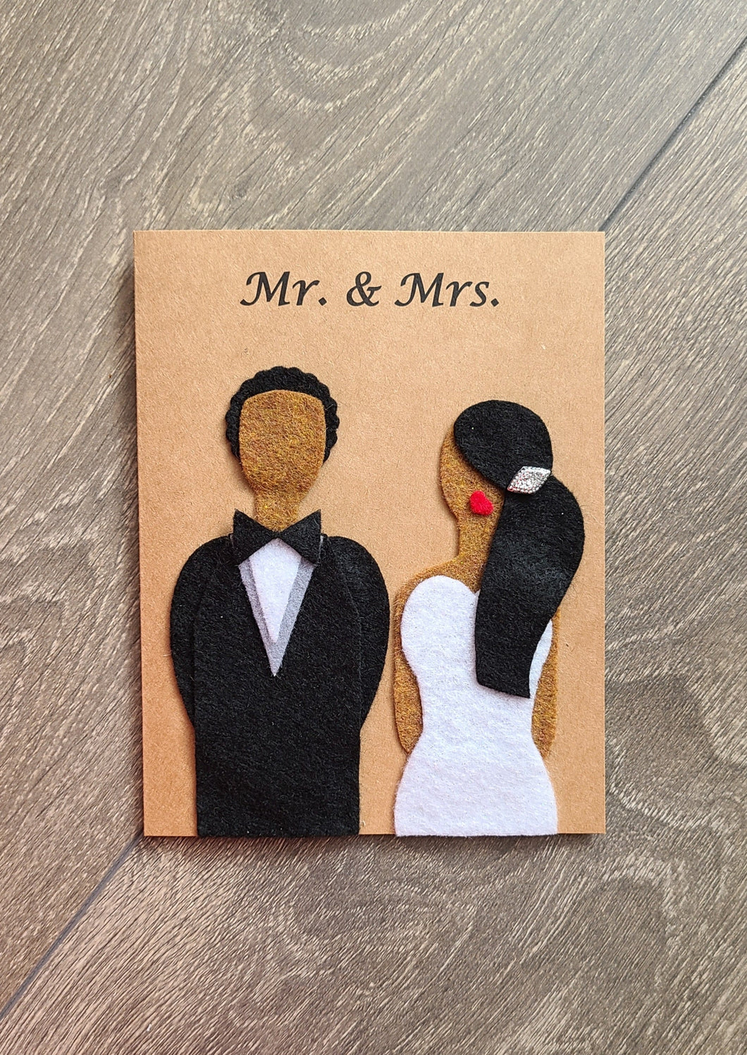 Wedding Card - Mr. & Mrs.