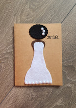 Load image into Gallery viewer, Wedding Card - Bride. (Afro)
