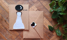 Load image into Gallery viewer, Wedding Card - Bride. (Afro)
