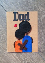 Load image into Gallery viewer, Father&#39;s Day Card - Dad (Father and Male Child)
