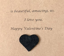 Load image into Gallery viewer, Romance/ Valentine&#39;s Day Card - BLACK LOVE
